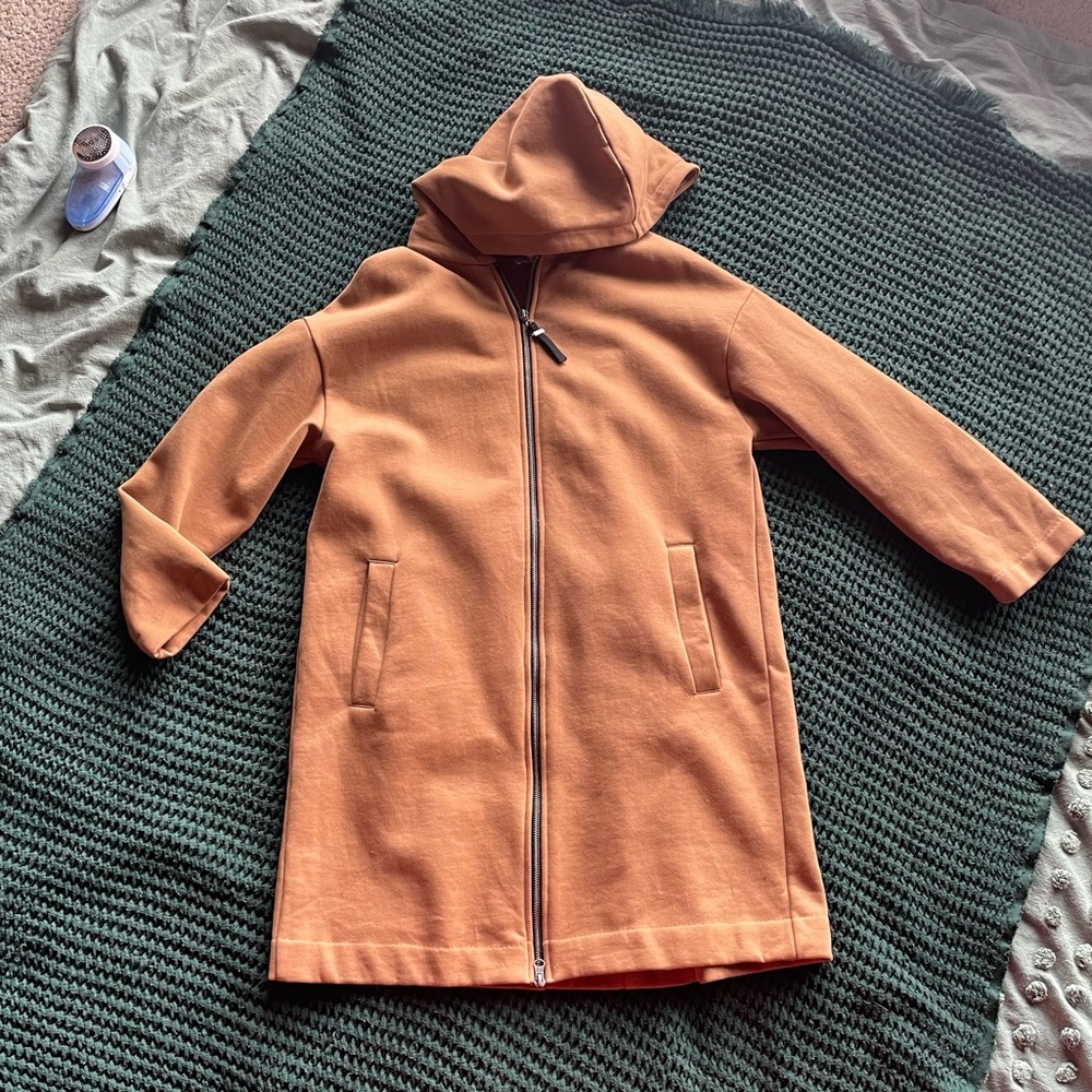 Zara sweatshirt hoodie coat thing🤓